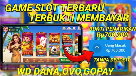 Baru Rilis Game Slot Penghasil Saldo Dana Tercepat Tanpa Deposit