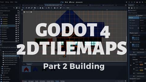 How To Use Godot D Tilemaps Part Buildings Youtube