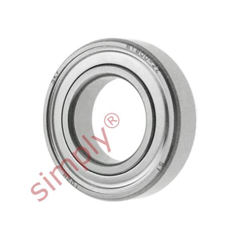 Skf Z Metal Shielded Thin Section Deep Groove Ball Bearing