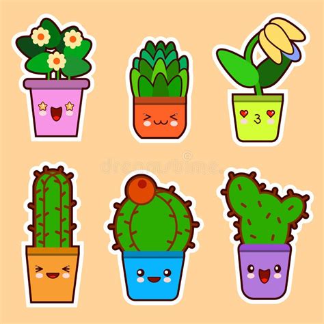 Cute Kawaii Plants