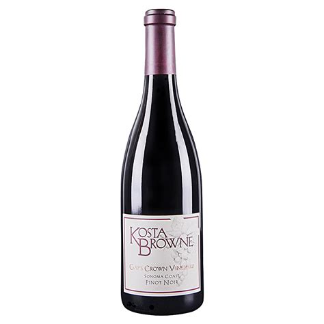 Kosta Browne Pinot Noir Gaps Crown 750 Ml Applejack