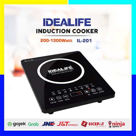 Jual Kompor Listrik Induksi IDEALIFE Induction Cooker 1 Tungku IL