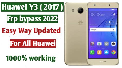 Google Account Lock Frp Bypass Huawei Y Cro U Without Pc