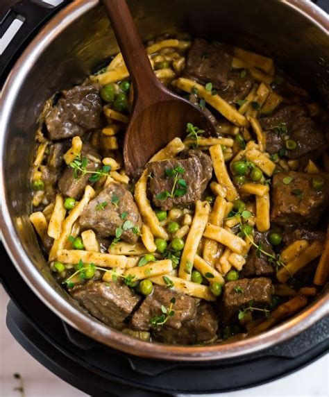 Instant Pot Beef And Noodles Recipe WellPlated