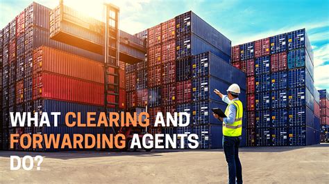 What Clearing And Forwarding Agents Do By Mumtaz Ali Medium