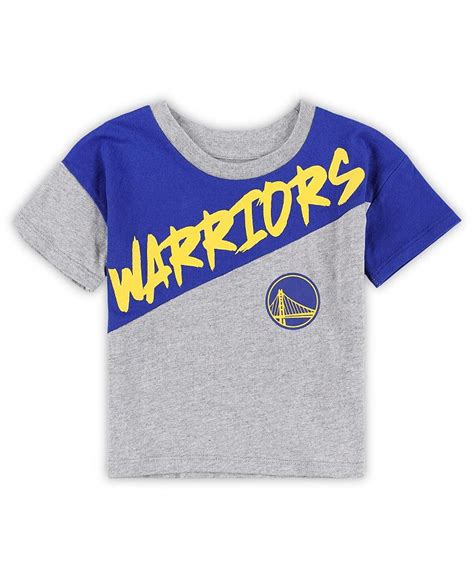 Outerstuff Toddler Boys And Girls Royal Gray Golden State Warriors