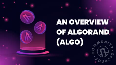 AN OVERVIEW OF ALGORAND (ALGO)