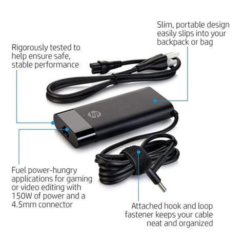 150W Smart Slim AC Adapter Power Charger For HP ZBook 15 G3 G4 HP