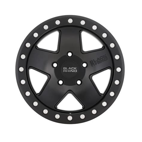 Black Rhino Wheels 1895crl125150m10 Black Rhino Crawler Matte Black With Silver Bolt Wheels