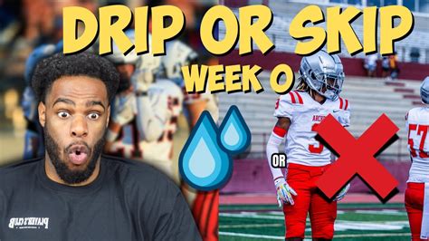 drip  skip   rating  subscribers football drip week