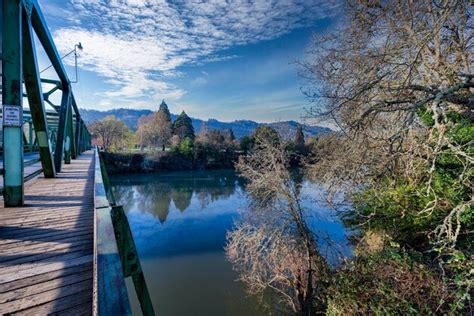 Premium Photo Umpqua River Running Through Roseburg Oregon USA