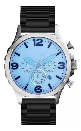 Correa De Acero Inoxidable De Lujo Para Reloj Fossil Mm Meses Sin