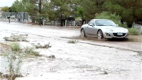 08 21 2023 Tropical Storm Hilary Leads To Pahrump Flooding Over Weekend Youtube