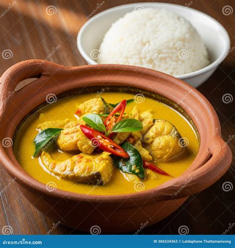 Southern Thai Fish Curry (Gaeng Tai Pla) With Mixed Vegetables, Deep