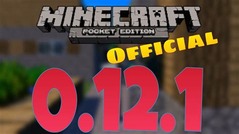 Minecraft PE 0 12 1 Oficial Apk Android YouTube