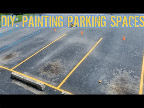 Painting Parking Lines