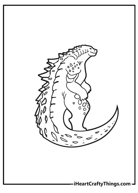 Godzilla Coloring Pages Titanosaurus