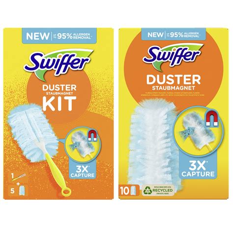 Swiffer Duster miotełka do kurzu rączka 15 wkładów 12868250895 Allegro pl