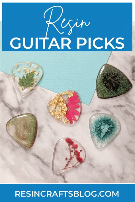 Resin Guitar Picks Tutorial - Resin Crafts Blog