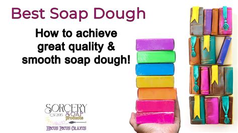 Best Soap Dough By A Soap Witch Sorcery Soap Youtube