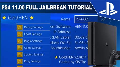 PS4 11 00 Full Jailbreak Tutorial How To Update Then Jailbreak Load