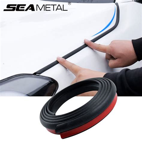 4m Car Hood Cover Sealing Strip Universal For Auto Engine Cover Sealant