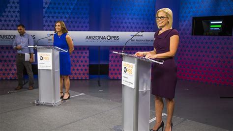 Martha McSally, Kyrsten Sinema debate in U.S. Senate race for Arizona seat