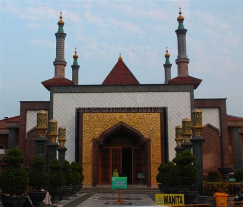 The At Taqwa Cirebon Main Mosque Stock Image Image Of Portion