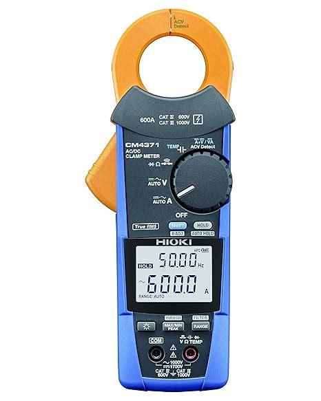 Hioki Cm Ac Dc Clamp Meter Amazon Industrial Scientific