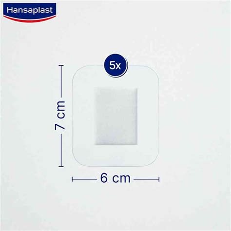 Hansaplast Wundverband Aqua Protect XL 6x7 5 Stk