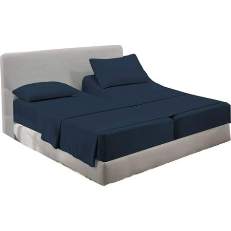 Adjustable Split King Bed Sheets