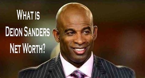 Deion Sanders Net Worth 2024 Age Height Wife Son Bio Wiki