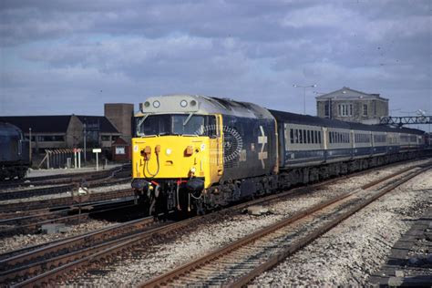 The Transport Library Br British Rail Diesel Locomotive Class 50 50022 At Woking In 1986 07