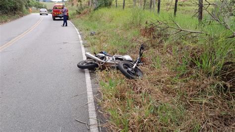 Acidente Deixa Motociclista Ferido Na Mg 265 Próximo A Boa Famí