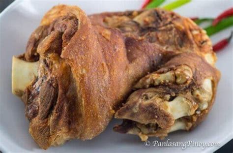 Crispy Pata Dinakdakan Panlasang Pinoy