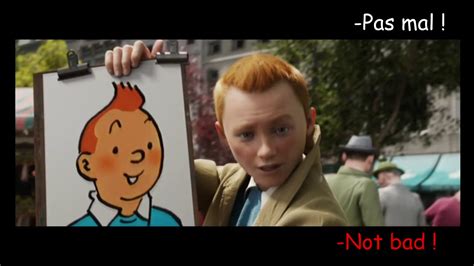 French Lesson Learn French With Tintin French Dub Part 1 Youtube