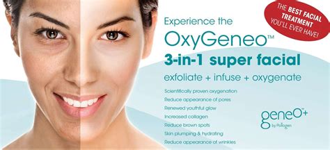 Oxygeneo 3 In 1 Super Facial Results Skincare Massage Studio Fort