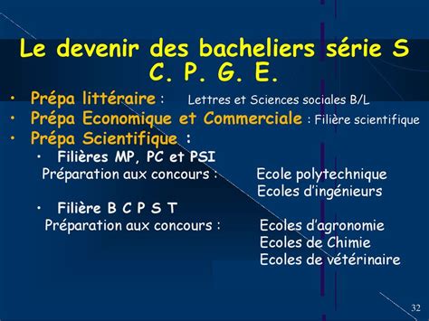 Reunion Dinformation Sur Lorientation Apres La Nde Ppt T L Charger