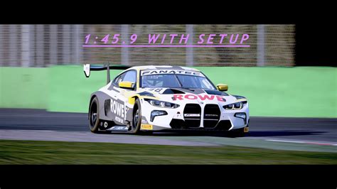 Acc Monza Hotlap Bmw M Gt Hybrid Setup Qualy And Race