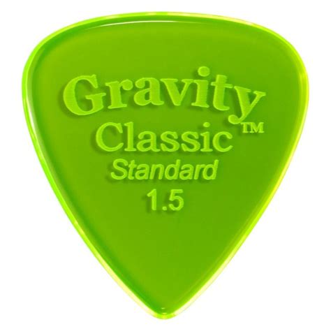 Gravity Picks Classic Standard 1 5mm Stringsfield Guitars