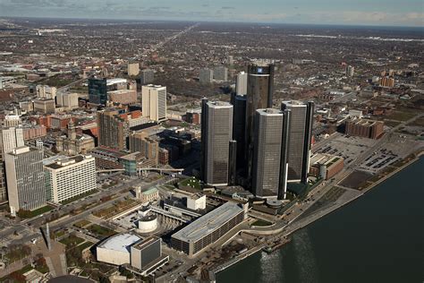 Detroit, Detroit skyline, Skyline