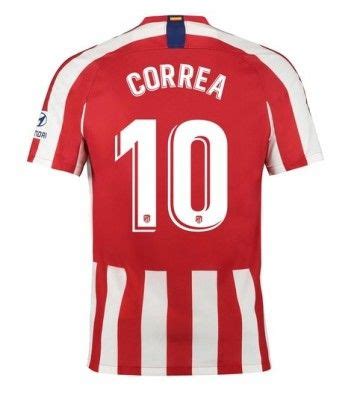 Atletico Madrid Angel Correa Primera Equipaci N Manga Corta