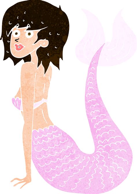 Cartoon Mermaid Drawing 47184815 Png