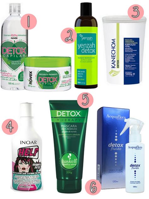 Detox Capilar Quais Produtos Usar Prada Porter