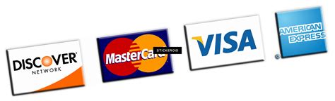 Printable Credit Card Logos