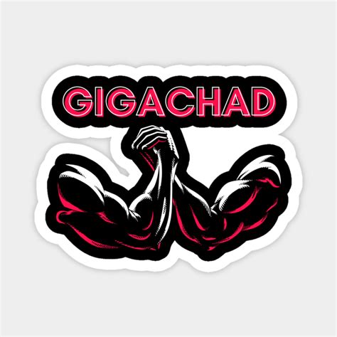 Gigachad - Workout - Magnet | TeePublic