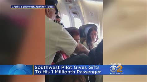 Pilot Honors 1 Millionth Passenger Youtube