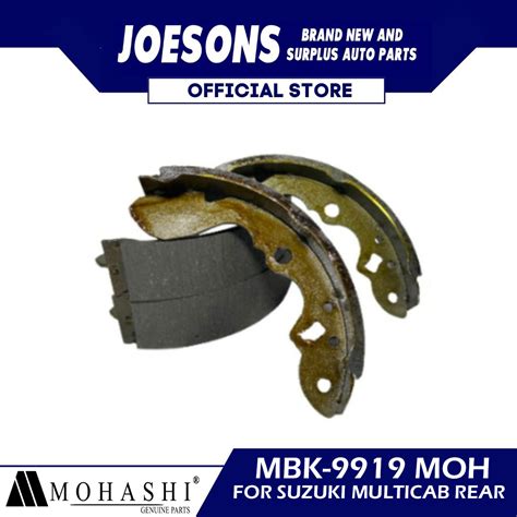 MBK 9919 BRAKE SHOE FOR SUZUKI MULTICAB ST 100 REAR MOHASHI PARTS