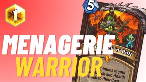 Menagerie Warrior Is Great With The Steam Elemental Hearthstone