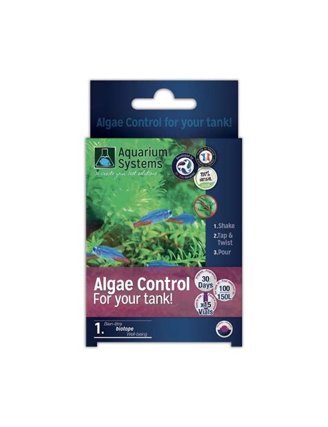 Aquarium Systems Algae Control Fresh Bact Ries De D Marrage